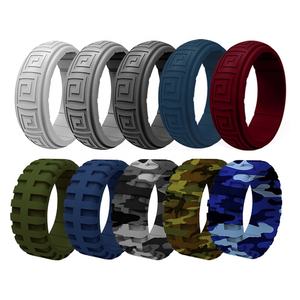 Ucuz fiyat özel 1 paket erkek silikon alyans - Product Image 3