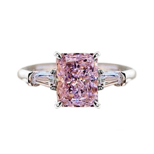 Anello romantico con texture quadrata, elegante gioiello da donna per tutti i giorni, ideale come regalo. - Product Image 6