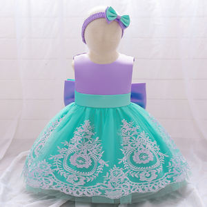 Nuevo Diseño de Vestido Elegante para Bebé, Vestido de Fiesta de Primer Cumpleaños para Niñas de 1 Año - Product Image 6