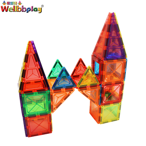 Diskon Besar Blok Magnetik Ubin Mainan Pendidikan Kustomisasi Tersedia untuk Anak-anak - Product Image 4