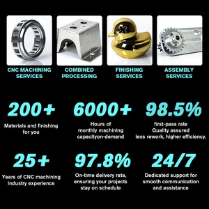 5 Axis 5axis 5th Axi CNC Precision Steel Aluminum Machining Services China Large Custom Parts Prototype Milling Manufacturer - Product Image 6