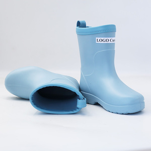 Chaussures de <span class=keywords><strong>pluie</strong></span> pour enfants EVA, unisexes, imperméables, respirantes, légères, antidérapantes, résistantes à l'usure, vente en gros, bottes de <span class=keywords><strong>pluie</strong></span> personnalisées - Product Image 2