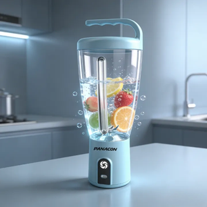 USB Rechargeable Cordless 1000ml 150W Heavy Duty Ice Crusher Low Noise BPA Free Portable Multifunctional Smoothie <b>Maker</b> - Product Image 1