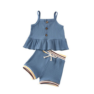 Tenues d'été super mignonnes et adorables pour bébés filles, ensembles de vêtements pour l'été - Product Image 3