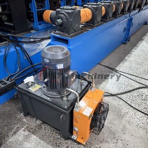 Machine de formage de supports de fixation de panneaux solaires en aluminium, machine de formage de rails de montage solaire pour structure de toit à rail court - Product Image 5