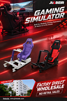 Nouveau simulateur de course avec siège baquet confortable, siège de course, entraînement à la conduite automobile, simulation de course