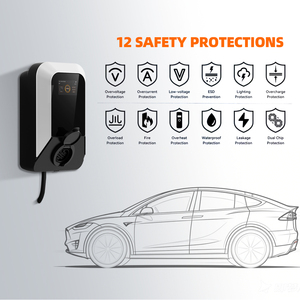 Chargeur <span class=keywords><strong>de</strong></span> véhicule électrique bidirectionnel OCPP2.0 V2G, station <span class=keywords><strong>de</strong></span> recharge commerciale pour véhicules électriques, chargeur mural sans fil avec prise Type 2, <span class=keywords><strong>charge</strong></span> dynamique - Product Image 4