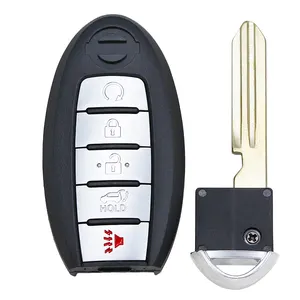 4+1 Button Keyless-Go FSK 434MHz Smart Remote Key (SUV) PCF7953M HITAG AES 4A CHIP For Nissan Rogue FCC ID: KR5TXN4 S180144507