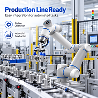 Bras de robot collaboratif flexible à 6 axes, 48V DC, charge utile de 15 kg, pour la manutention industrielle, l'assemblage et l'automatisation
