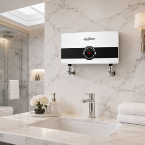Anlabeier Instant Electric Water Heater 3.5KW-8.0KW Wall Mounted LED Display IPX4 Waterproof Household <b>Shower</b> Heating - Product Image 1