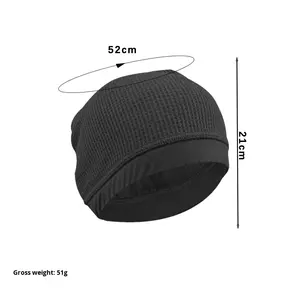 Casquette de sport en tissu gaufré avec logo brodé personnalisé de haute qualité, idéale pour la course à pied, la randonnée en montagne, le cyclisme en extérieur en automne et en hiver - Product Image 4