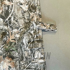 Custom All Over Digital Print Hunting Camouflage Shorts <b>Work</b> Cavas Twill Summer Baggy Camo <b>Cargo</b> Shorts for Men - Product Image 3