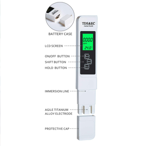 Meilleure vente haute sensibilité EC/TDS/TEMP testeur étanche conductivité EC mètre pour aquariums ATC Test Instruments - Product Image 4