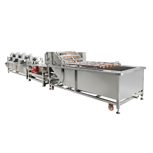 Ligne de lavage de fruits de goyave, machine de lavage et de séchage à l'air pour fruits et légumes - Product Image 1