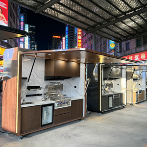 Module de <span class=keywords><strong>cuisine</strong></span> extérieure complet avec équipement complet pour le camping, les barbecues, les marchés alimentaires itinérants et les événements culinaires en plein air - Product Image 4