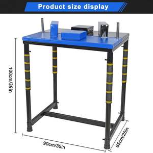 Mesa de Lucha de Brazos TOPTONS, Equipo Deportivo, Máquina de Presión Lateral con Polea, Tapete de Lucha de Brazos, Equipo de Gimnasio - Product Image 3