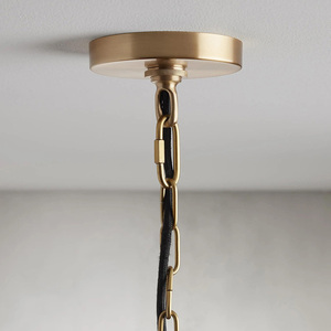 Modern Small LED Decorative Pendant Light <strong>Easy</strong> <strong>Fit</strong> Simple Design Fabric Hanging Shade Living Room <strong>Chandeliers</strong> 2-Year Warranty - Product Image 4