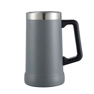 Mug isotherme en acier inoxydable 24 oz personnalisable – Garde au froid toute la journée – Grande poignée – Accessoires de bar pour mari ASM33 - Product Image 5