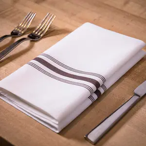 Servilleta Bistro reciclada de lujo <span class=keywords><strong>Servilletas</strong></span> de mesa de tela de poliéster 100% - Product Image 1