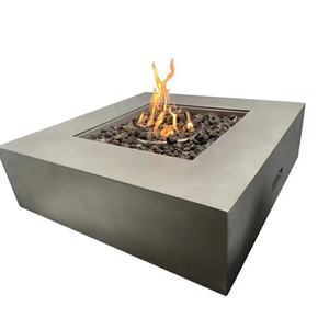 Vườn hình chữ nhật bê tông Patio bảng lửa <span class=keywords><strong>Pit</strong></span> nóng gas firepit bảng Propane lửa bảng - Product Image 6