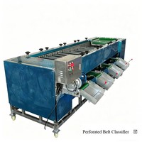 Commerciële machine voor het wassen, sorteren, graderen, drogen en blazen van passievruchten, machine voor het wassen van kokosnoten en groenten