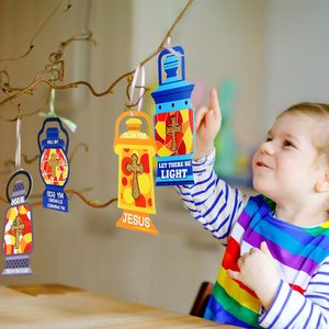 Pegatina <span class=keywords><strong>de</strong></span> verso bíblico, tarjeta religiosa y pegatina, adornos cruzados, Kit <span class=keywords><strong>de</strong></span> artesanía <span class=keywords><strong>de</strong></span> lámpara <span class=keywords><strong>de</strong></span> aceite DIY para Aula <span class=keywords><strong>de</strong></span> Escuela Dominical - Product Image 6