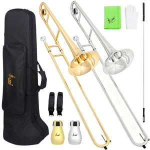 SLADE Fabricant et Distributeur d'Instruments de Musique Personnalisés – Trombones Laqués Bb Alto avec Étui – Vente en Gros à Prix Abordable pour Commandes en Gros - Product Image 1