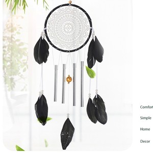 Acchiappasogni Occhio del Diavolo, Campanella a Vento Creativa a Tubo, Decorazione da Parete per Interni ed Esterni - Product Image 4