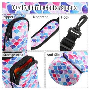 Botella Deportiva de 2L con Aislamiento al Vacío, Ecológica, con Soporte para Teléfono y Funda Protectora, Personalizable con Logotipo - Product Image 2