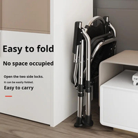 Chaise de toilette pliable en alliage d'aluminium JINDA avec support renforcé pour les personnes âgées, pour une utilisation en salle de bain, dotée d'un siège coussiné antidérapant