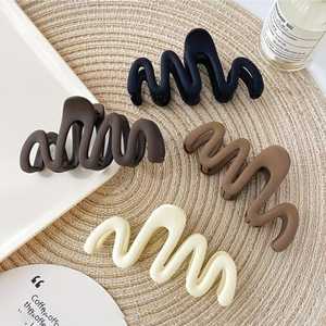 High Quality Large Matte <b>Hair</b> <b>Claw</b> Clip for Thick <b>Hair</b> with Comfortable Daily Wear Grip Available at Best Prices - Product Image 2