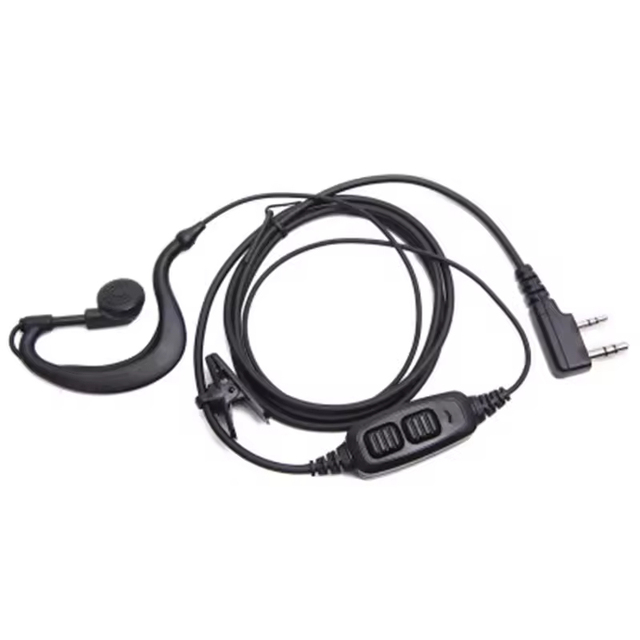 UV-82 Dual PTT Headset Earpiece Earphone Compatible for UV-82 Series Two Way Radio UV-82 UV-82HP UV-82X UV-82C UV-82 UV-82L