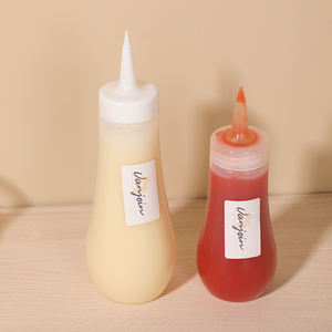 Distributeur <span class=keywords><strong>de</strong></span> ketchup et <span class=keywords><strong>de</strong></span> mayonnaise 220 ml 360 ml Bouteille vide en PE pour sauce piquante, <span class=keywords><strong>beurre</strong></span> <span class=keywords><strong>de</strong></span> <span class=keywords><strong>cacahuète</strong></span>, miel, vinaigrette, condiment - Product Image 6