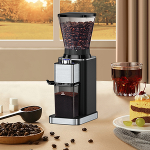 Molinillo de Café Comercial Automático con Pantalla Táctil y Dispensador de Granos para Cafeterías - Product Image 5