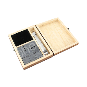 Blocs de glace réutilisables en <span class=keywords><strong>granit</strong></span>, 10 pièces, cadeau de 9 pierres à <span class=keywords><strong>whisky</strong></span>, accessoire de cuisine - Product Image 3