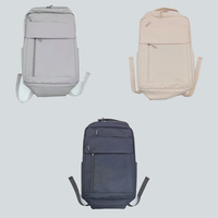Sac à dos pour ordinateur portable étanche personnalisé OEM Sac d'ordinateur en polyester durable pour les voyages d'affaires et la marque d'entreprise Vente en gros