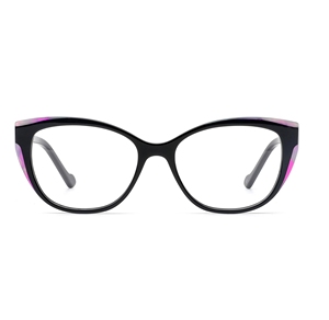 Montature ottiche Unisex nuova moda acetato rotonda montatura unica occhiali da vista da uomo occhiali da vista montature in <span class=keywords><strong>vetro</strong></span> - Product Image 1