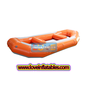 Bateau pneumatique de course rapide certifié CE pour 8 passagers, en PVC robuste, idéal pour la navigation sur lac et rivière, flottant en extérieur, en promotion - Product Image 4