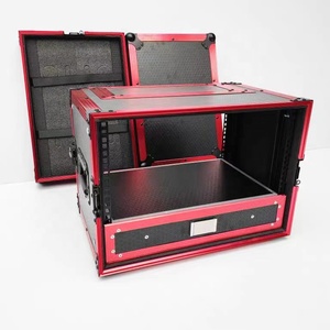 2u Rack Cabinet Flat 19 Inch Stackable Cabinet 300mm Deep - All Metal Parts
