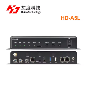 Huidu a4l a5l A6L H6 H8 A7 A8 h4k LED hiển thị màn hình kỹ thuật số chế độ kép điều khiển đồng Bộ máy nghe nhạc đa phương tiện quảng cáo hộp biển quảng cáo - Product Image 3