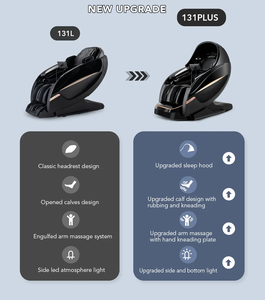 4D Ganzkörper-Shiatsu-<span class=keywords><strong>Massage</strong></span> stuhl ohne Schwerkraft mit eingebauter Wärme - Product Image 5