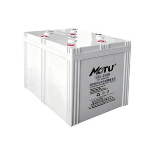 แบตเตอรี่เจลสำรอง 2V 2000Ah แบบวาล์วควบคุม (SLA AGM) สำหรับอุปกรณ์สื่อสาร สถานีฐานโทรคมนาคม - Product Image 1