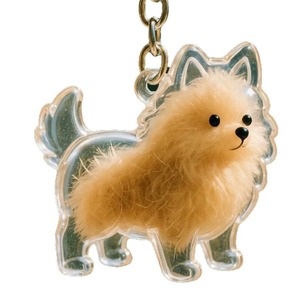 Boîte de rangement transparente en plastique pour poils de <span class=keywords><strong>chiot</strong></span> avec pendentif Westie de dessin animé pour la décoration intérieure de voiture et ornement suspendu - Product Image 3