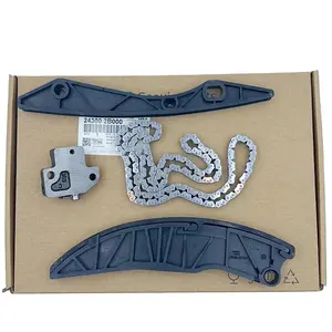 Treaton Auto Parts Timing Chain Kit 24300-2B000 243212B000 2441025001 244202B000 244312B000 for Hyundai Kia Kit Chaine 1.2 16v