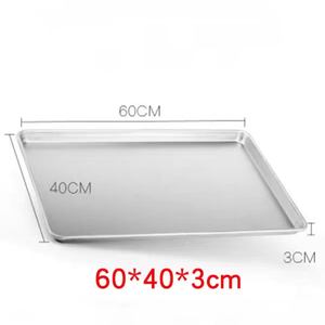 Cina fabbricazione <span class=keywords><strong>rettangolare</strong></span> in lega di alluminio pane pagnotta teglia teglia teglia pallet piatto foglio per pane torta pizza <span class=keywords><strong>biscotto</strong></span> - Product Image 3