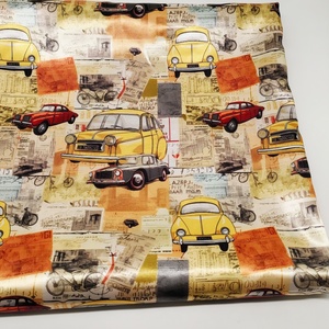 2025 Newest Designer Hot Sale European American Retro Soft 100% Polyester Satin <strong>Fabric</strong> Digital Printed Quick-Dry <strong>Medium</strong> Weight - Product Image 2