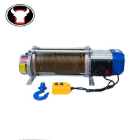 Palan électrique de moteur de poulie de treuil de Construction de haute qualité avec la grue de coquille en aluminium pour le chantier de construction