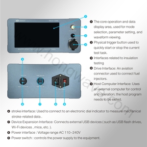 Testeur de résistance de pression d'injection pour électrovanne BIP AHE, compatible avec l'injecteur Common Rail portable Update Valve V2 IGap-100 - Product Image 4