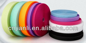 Bande auto-agrippante 100% nylon, bande auto-agrippante en nylon et poly mélangés, couleurs variées - Product Image 2
