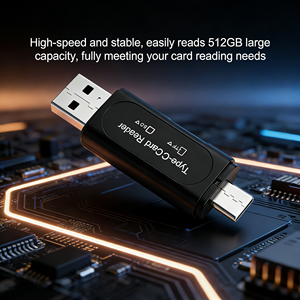 Lecteur de <span class=keywords><strong>carte</strong></span> mémoire <span class=keywords><strong>SD</strong></span> TF tout-en-un haute vitesse, lecteur de <span class=keywords><strong>carte</strong></span> multifonction USB, adaptateur OTG pour ordinateur, téléphone, accessoires pour téléphone - Product Image 6